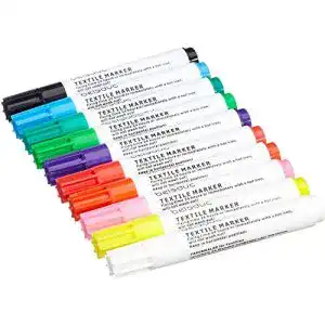 Stoffmalfarbe beleduc 40152 textilstifte 10er set