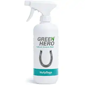 Strahlfaeule mittel green hero hufpflege fuer pferde 500 ml