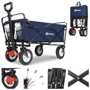 Strandwagen sekey bollerwagen faltbar gummireifen 200kg