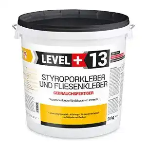Styroporkleber level plus 20 kg korkkleber renoviervlies