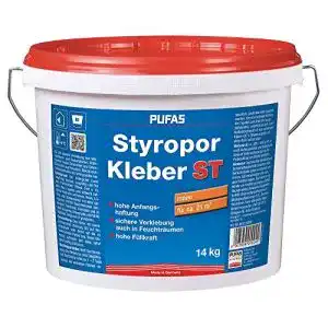 Styroporkleber pufas werk kg pufas und renoviervlies kleber 14kg