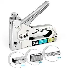 Tacker bamda hand 3 in 1 robuster leistungsstarker holz