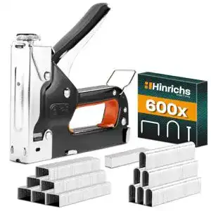 Tacker hinrichs hand set 3 in 1 profi fuer holz stoff handwerker