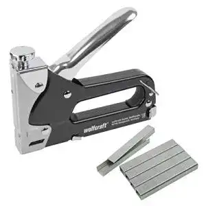 Tacker wolfcraft tacocraft 7 hand set 7089000 leistungsstarker