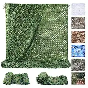 Tarnnetz sposuit sonnenschutz camouflage netz 3x6m gruen