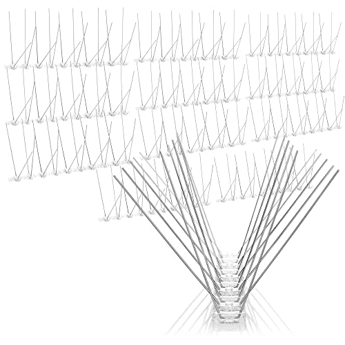 Taubenabwehr com-four ® 3 Meter Premium Spikes 4-reihig