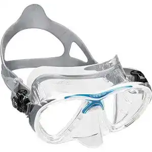 Taucherbrille cressi erwachsene big eyes evolution crystal flossen
