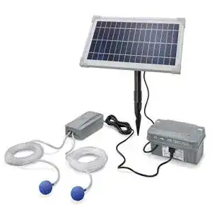 Teichbeluefter esotec solar set 8 200 mit akku speicher