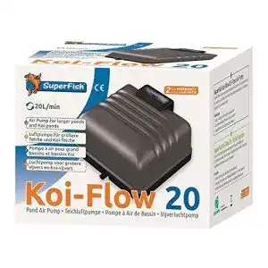 Teichbeluefter superfish koi flow 20 vijver luchtpomp