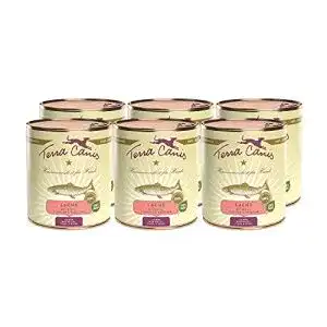 Terra canis nassfutter terra canis lachs hirse pfirsich kraeuter