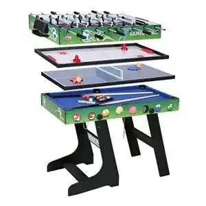 Tischkicker klappbar jcfde multigame spieletisch mega
