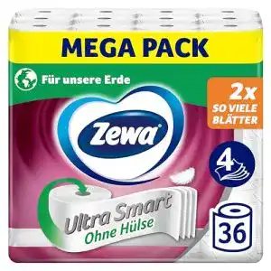 Toilettenpapier 4 lagig zewa ultra smart toilettenpapier