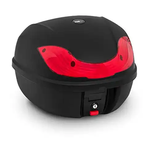 MSW Motorradkoffer 38 L für Roller und Motorräder