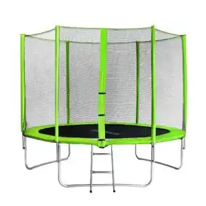 Trampolin 305 cm sixbros gartentrampolin gruen 305m 10ft