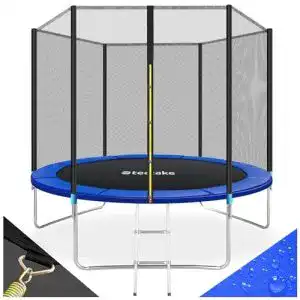 Trampolin 305 cm tectake tuev geprueftes gartentrampolin kinder