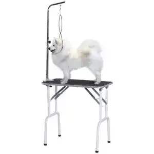 Trimmtisch pawhut klappbar tierpflegetisch schertisch pflegetisch