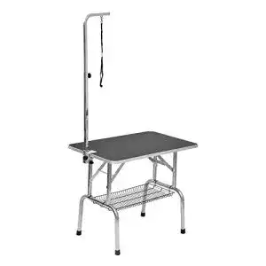 Trimmtisch pawhut tierpflegetisch schertisch mit korb