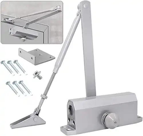 Türschließer für Haustüren – Automatik Hydraulik mit Feststellfunktion