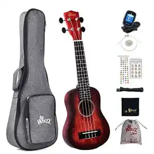Ukulele winzz 21 sopran anfaenger set kinderm erwachsene
