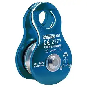 Umlenkrolle alpidex seilrolle 20 kn mobile pulley flaschenzug