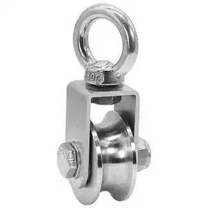 Umlenkrolle onehous seilrolle mit 2 kugellager 48mm fitness