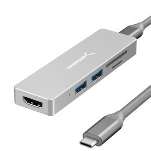 USB-Hub Sabrent USB C Adapter, USB C 3.2 Gen1 hub - usb hub sabrent usb c adapter usb c 3 2 gen1 hub