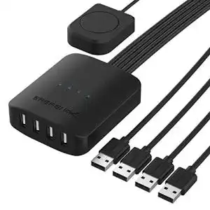 Usb switch sabrent usb freigabeschalter 4 computers