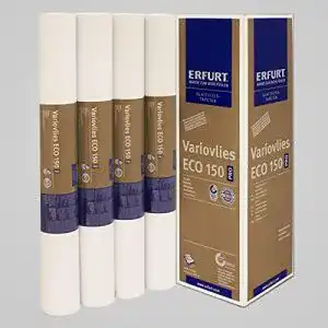 Vliestapete erfurt 4x ecovlies ev 150 variovlies 25x075m glattvlies