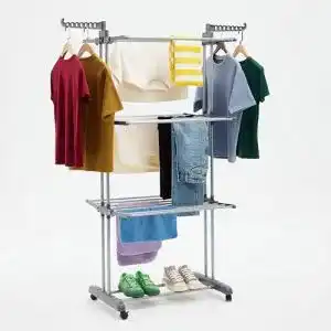 Waeschestaender mit rollen amazon basics 40 m