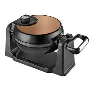 Waffeleisen drehbar kalorik wendbares edelstahl waffeleisen