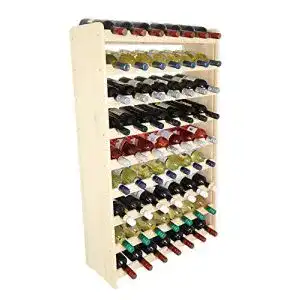 Weinregal len mar de holz flaschenregal fuer 63 flaschen massiv 63