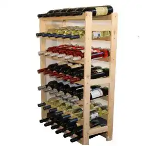 Weinregal modo24 holz unbehandelt 63 x 25 x 102 cm