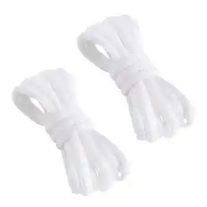 Weisse schnuersenkel vsudo 80 cm weisse ovale sportschuhe