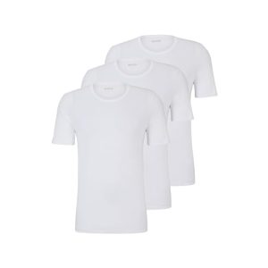 Weißes T-Shirt Herren BOSS Herren T-Shirt Rn 3p Co T Shirt, New