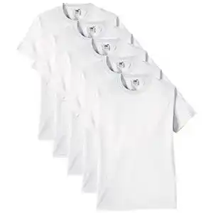 Weisses t shirt herren fruit of the loom herren regular fit t shirt