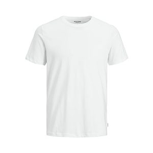 Weißes T-Shirt Herren JACK & JONES Organic Basic SS Crew Shirt