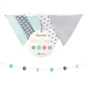 Wimpelkette lilime inkl gratis girlande ideal fuer dekoration 1