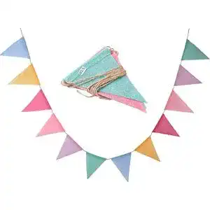 Wimpelkette serwoo 2 stueck wimpel banner wimpel girlande 1