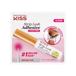 Wimpernkleber KISS Lash Glue Clear, Transparent, 5 g (1er Pack) - wimpernkleber kiss lash glue clear transparent 5 g 1er pack