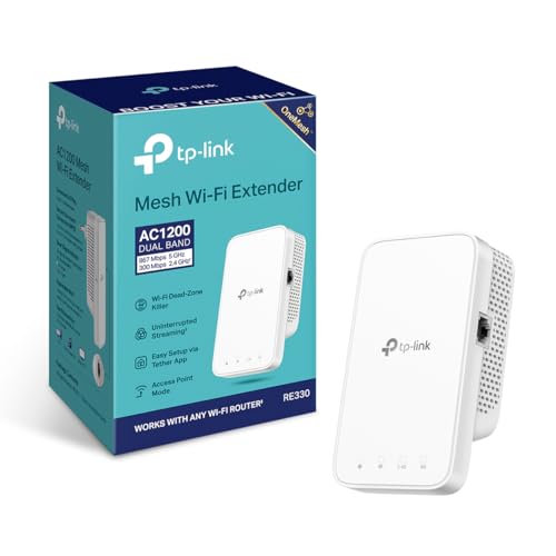 WLAN-Repeater TP-Link RE330 WLAN Verstärker Repeater AC1200