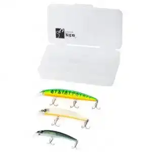 Wobbler zite fishing zander hecht set angelkoeder box 9 13cm