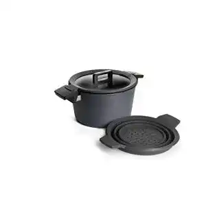 Woll toepfe woll gusstopf inklusiv deckel aluguss schwarz 24 cm