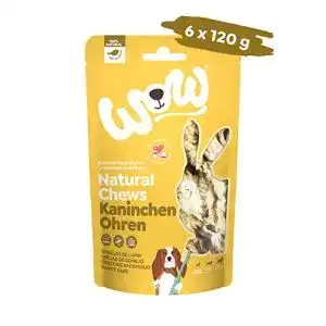 Wow hundefutter wow kausnacks 100 kaninchenohren mit fell