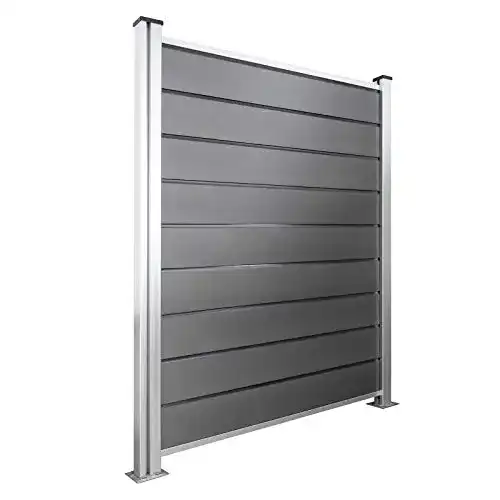 WPC-Zaun Hori Design Sichtschutzzaun Steckzaun für den Garten