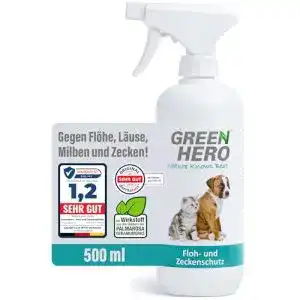 Zeckenschutz hund green hero greenhero floh u zeckenschutz