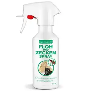 Zeckenschutz hund silberkraft floh und zeckenspray 250 ml