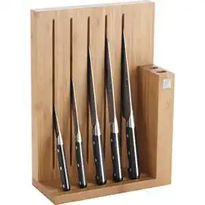 Zwilling messerblock zwilling pro messerblock6 tlg bambusblock