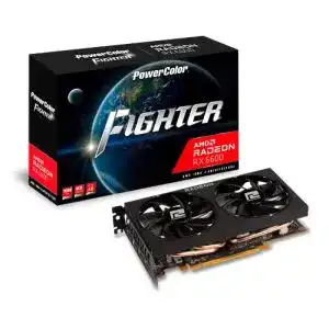 8gb grafikkarte powercolor axrx 6600 8gbd6 3dh graphics card