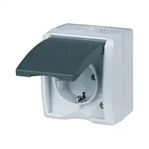 Aufputz steckdose rev aquaform feuchtraumsteckdose ip44