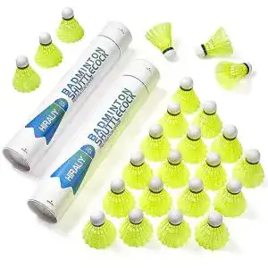 Badminton baelle hiraliy 24 stueck nylon federbaelle badminton
